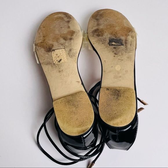 Simmi London Claudia Wrap-Around Ankle PVC sandals - Picture 7 of 7